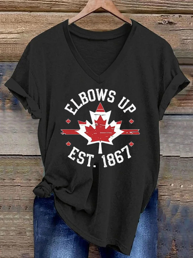 Women's Canada Never 51 Printed T-Shirts