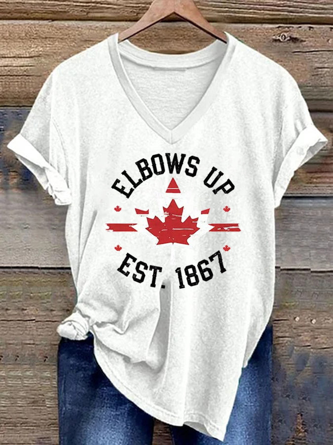 Women's Canada Never 51 Printed T-Shirts