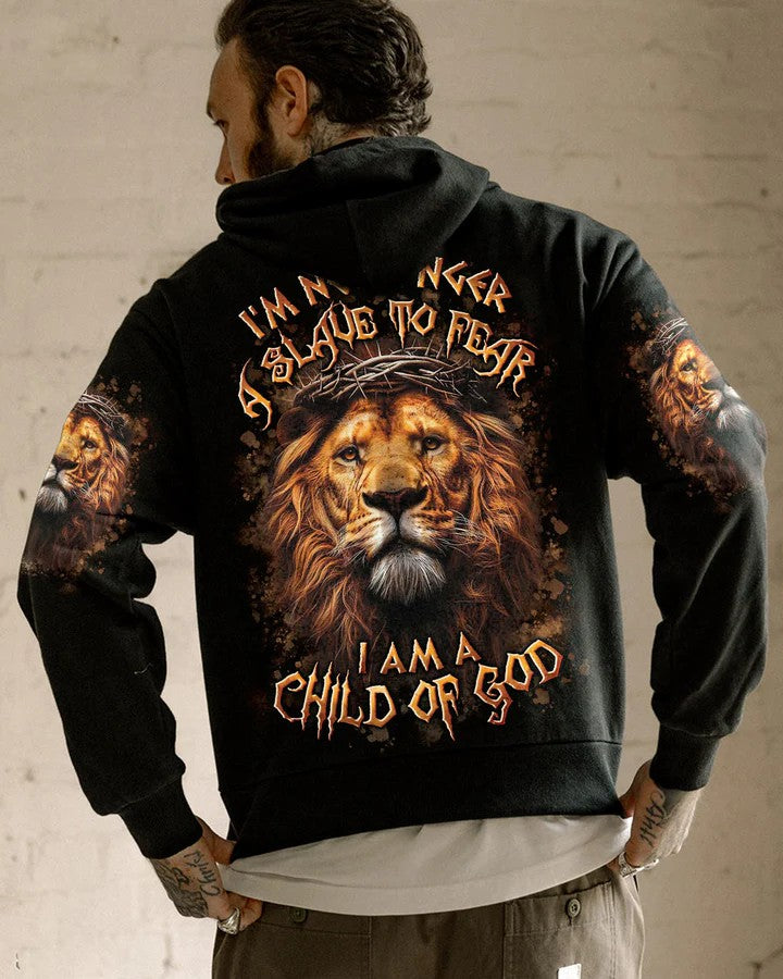 Men's I Am A Child Of God Print Hoodie