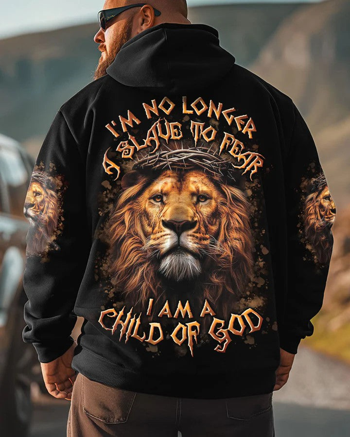 Men's I Am A Child Of God Print Hoodie