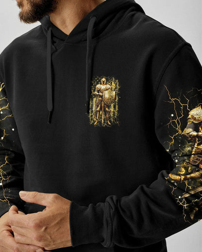 Men's Put On The Full Armor Of God Printed Hoodie