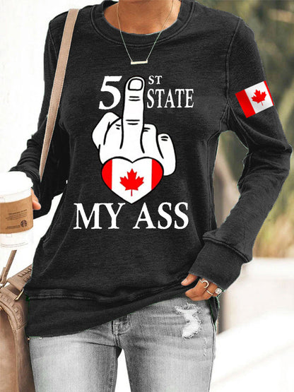 Women's Defend Canada Sweatshirt