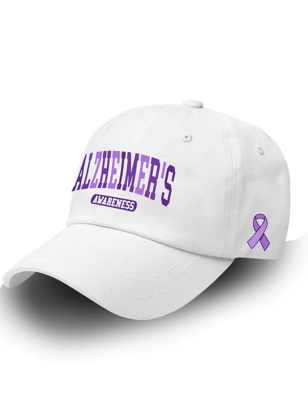 Unisex Alzheimer's Awareness Printed Hat