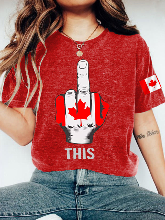 Women's Defend Canada Tee