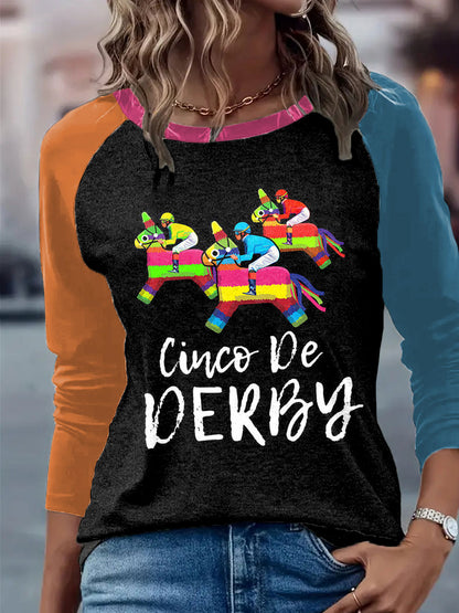 Women's cinco de derby T-shirt