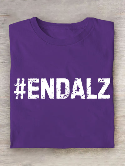 Women's #ENDALZ Alzheimer's Awareness Support Tee