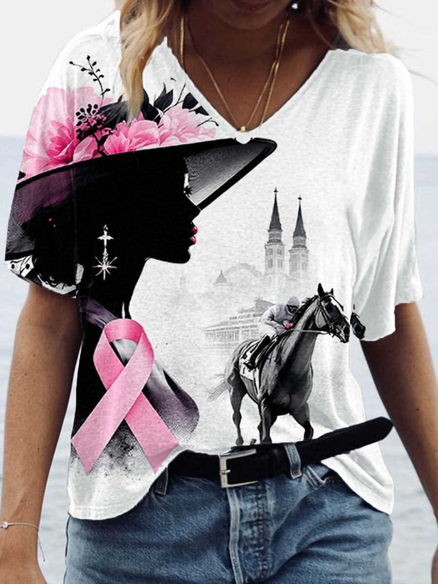 Women's Derby Day Printed T-Shirt