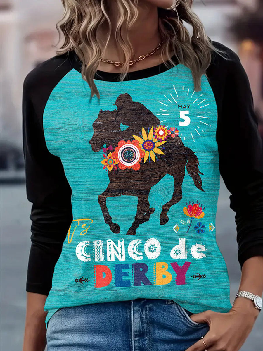 Women's Cinco de derby T-shirt