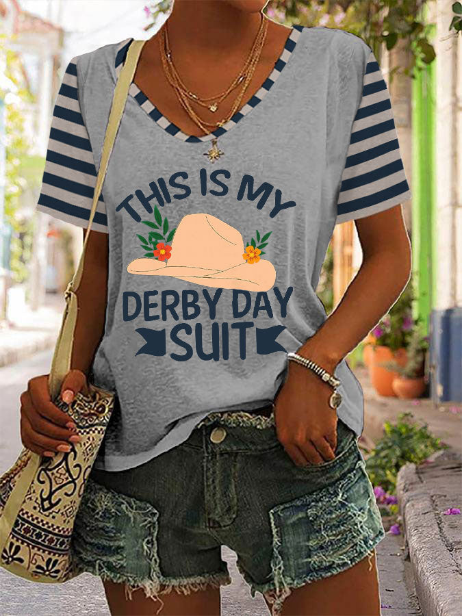 Women's This is my derby day suit T-shirt