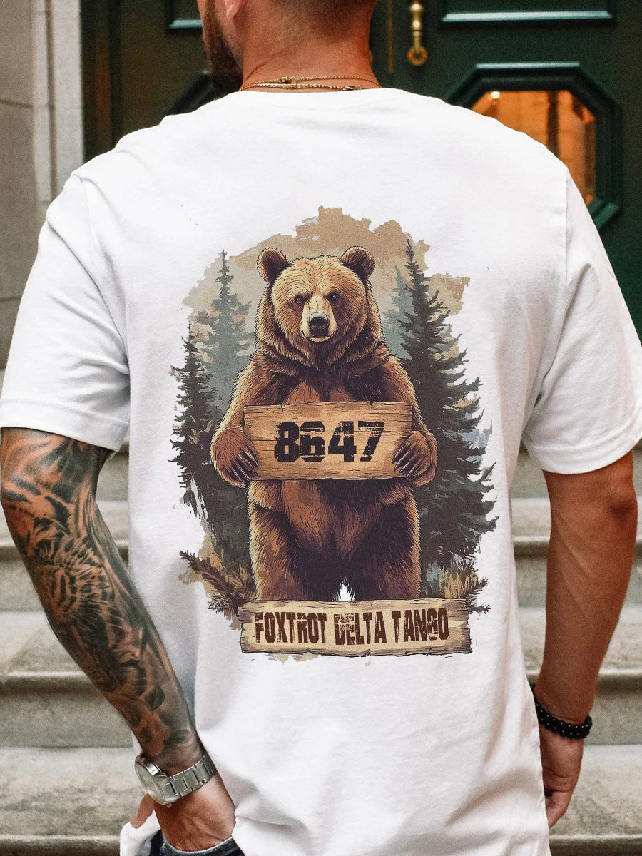 Men's 8647 FDT Printed T-shirt