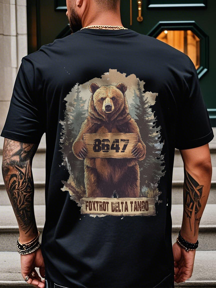 Men's 8647 FDT Printed T-shirt