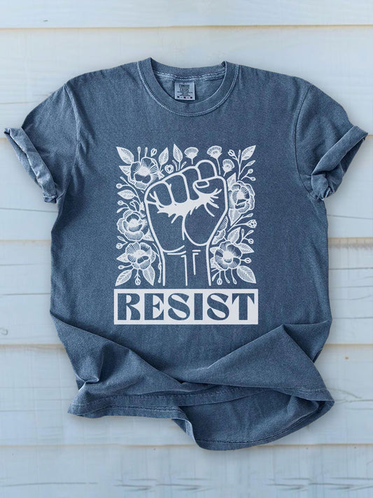 Women's Resist8647 Printed Casual T-shirt