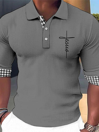 Men's Faith Printed Top