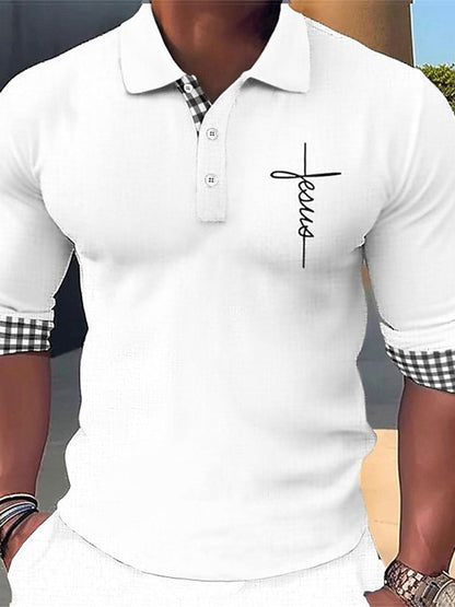 Men's Faith Printed Top