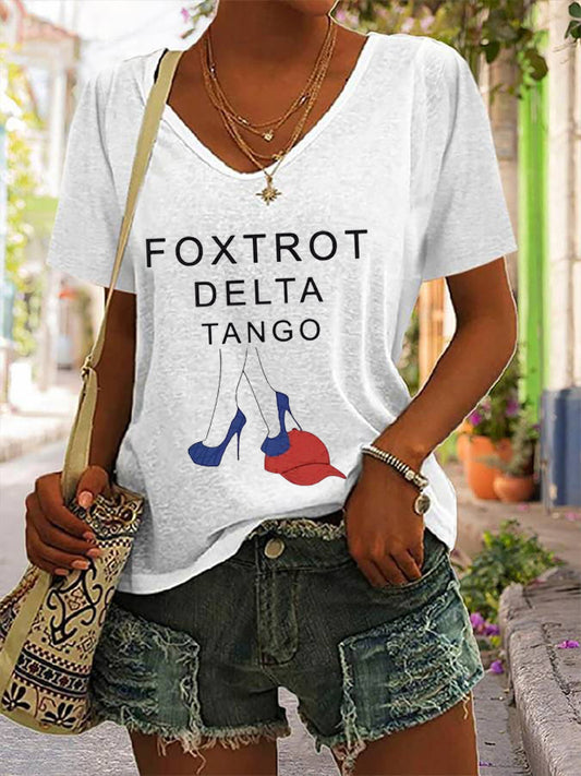 Women's FDT Printed T-Shirt