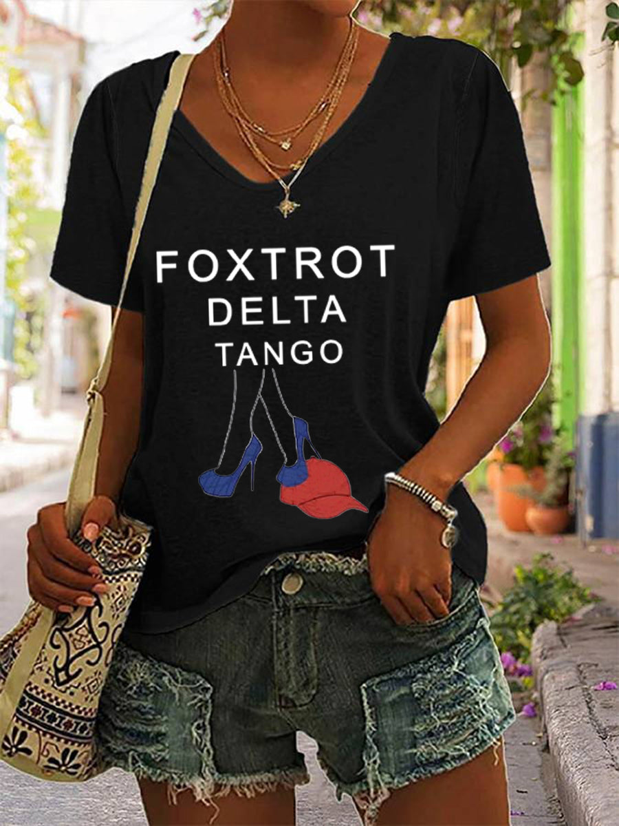 Women's FDT Printed T-Shirt