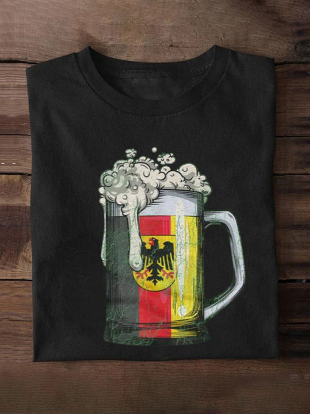 Women's German Beer Day Print T-Shirt