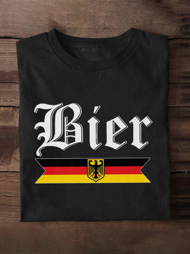 Women's German Beer Day Print T-Shirt