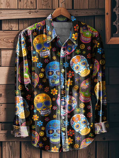 Men's Mexican Festival Viva Cinco De Mayo Printed Shirt