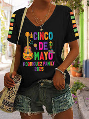 Women's Cinco De Mayo 2025 Casual Tee