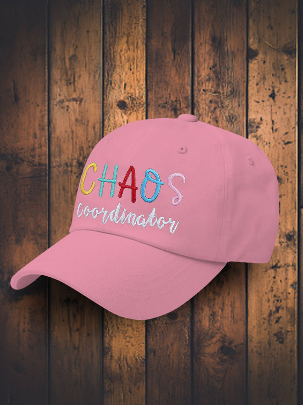 Unisex Mother's Day Chaos Coordinator Bruh Mom Printed Hat