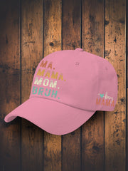 Unisex Mother's Day Bruh Mom Printed Hat