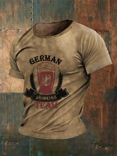 Men's Germany Printed Short Sleeve T-Shirt