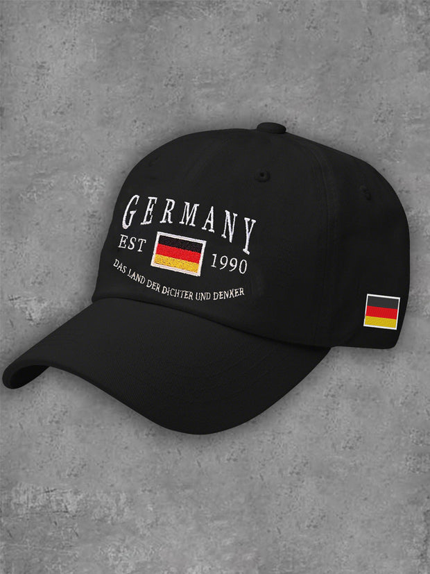 Unisex Germany Design Print Hat