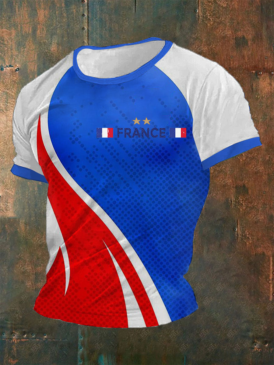 T-shirt imprimé France pour homme